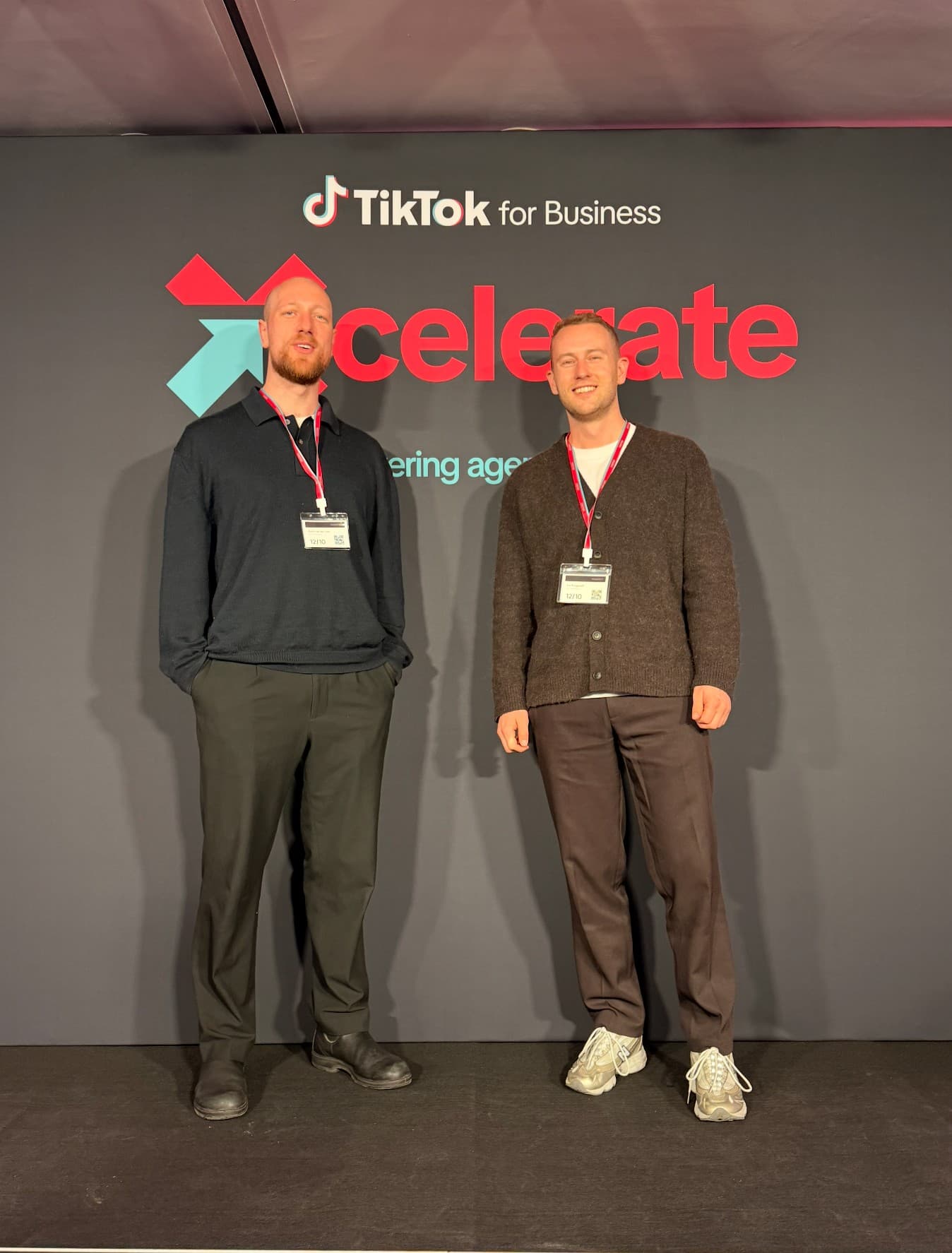 TNG bij TikTok event in Dublin